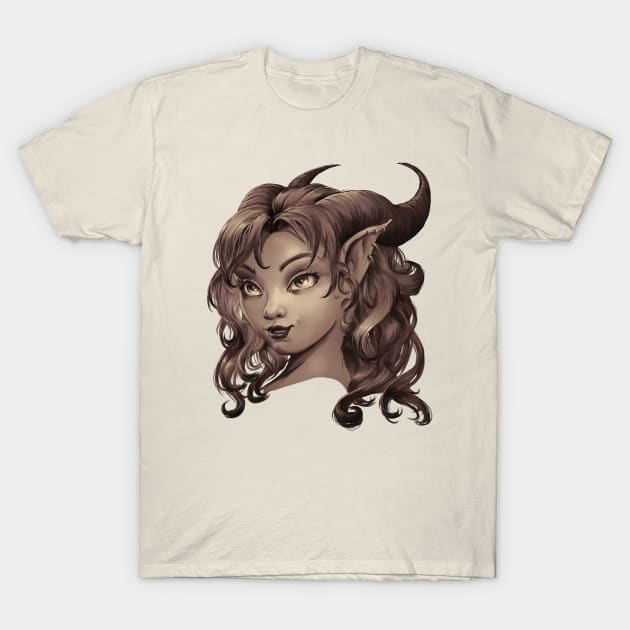 Tiefling T-Shirt by Anilia